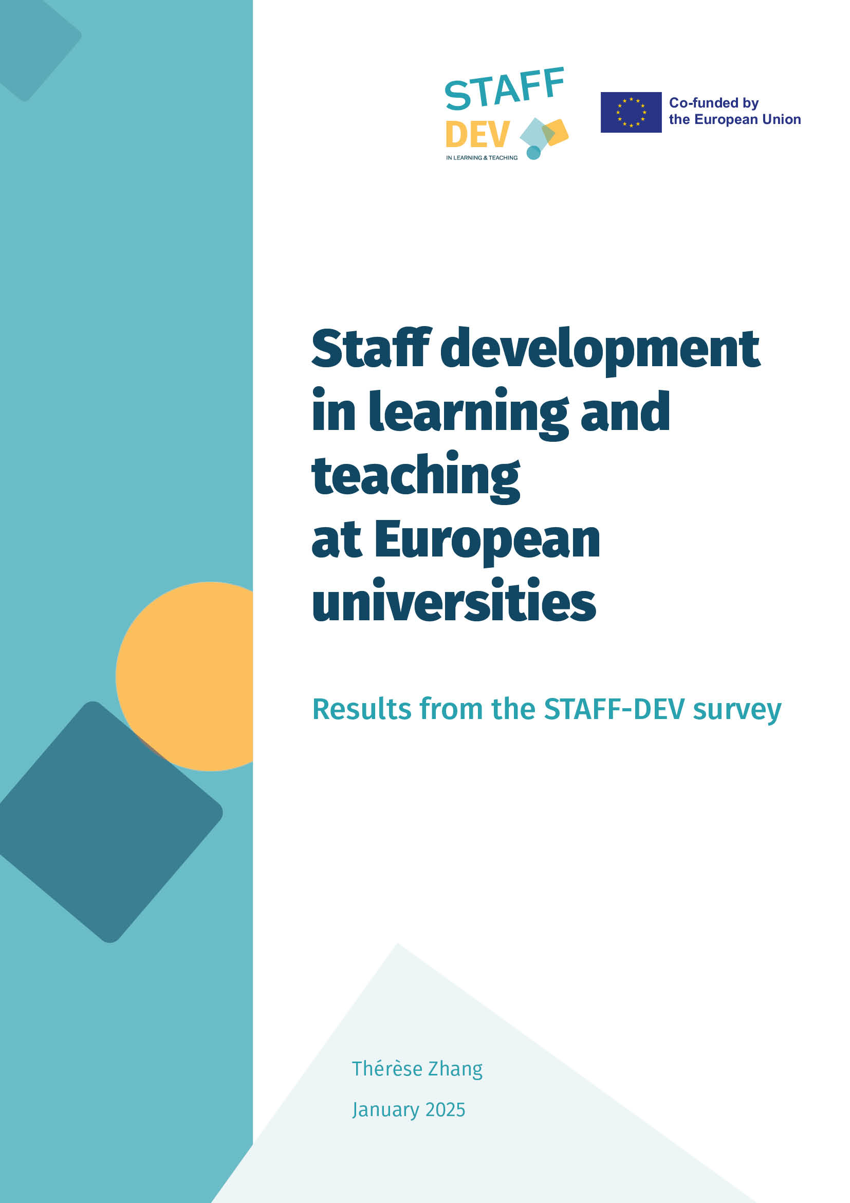 Staff development in learning and teaching at European universities
