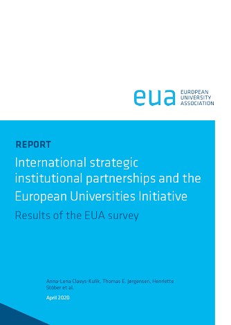 International strategic institutional partnerships and the European Universities Initiative