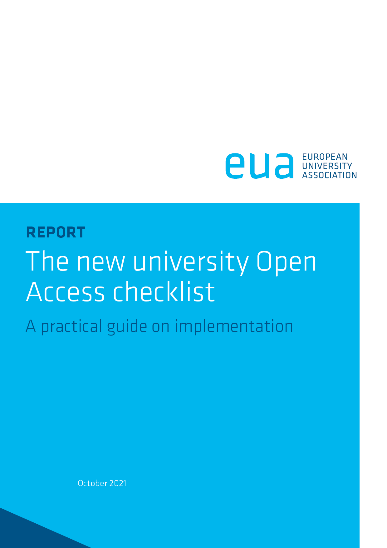 The new university Open Access checklist