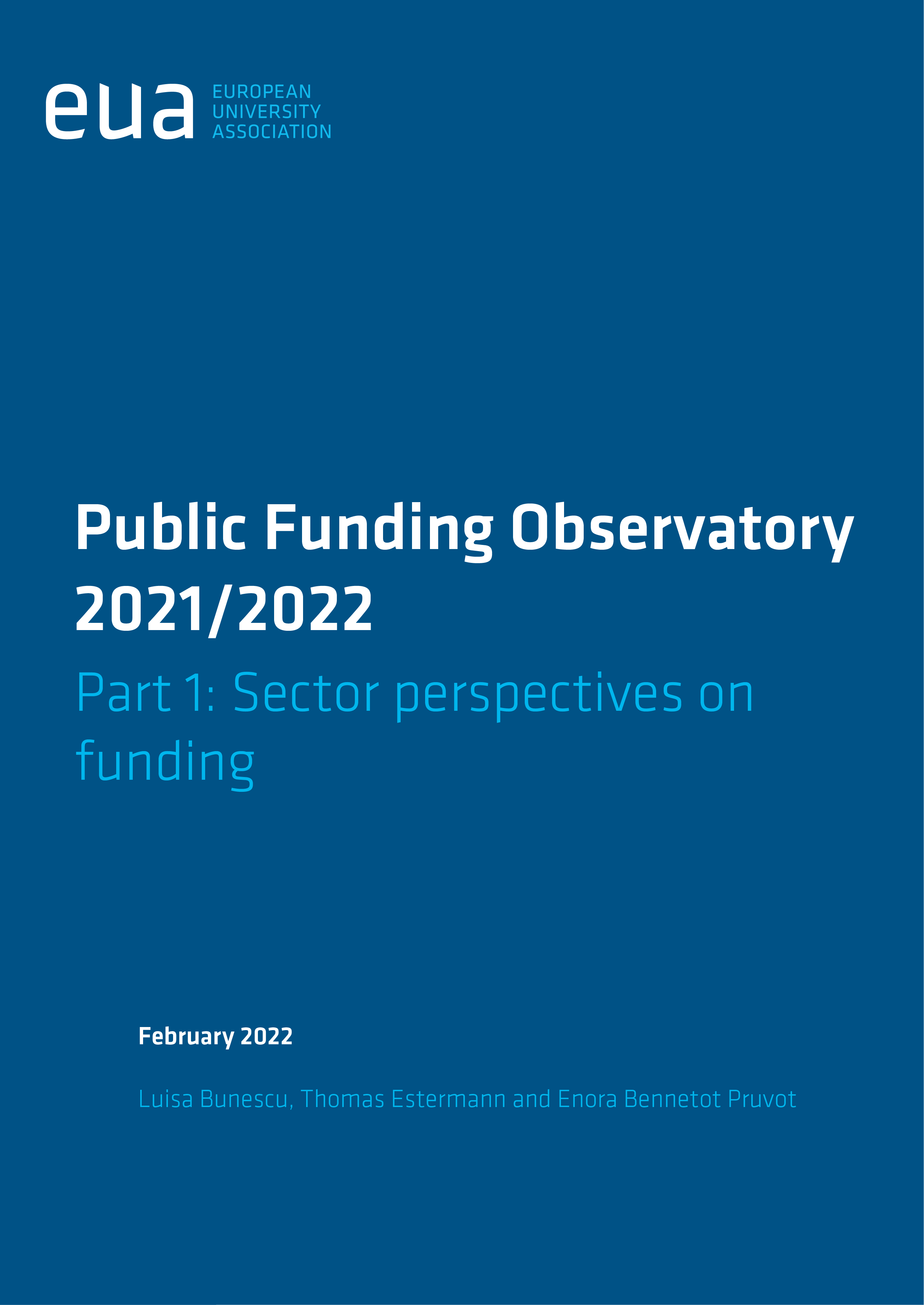 Public Funding Observatory 2021/2022