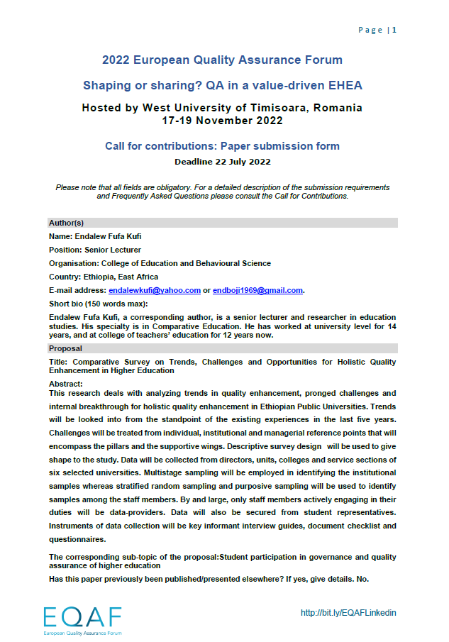 Comparative Survey on Trends, Challenges and Opportunities for Holistic Quality Enhancement in Higher Education