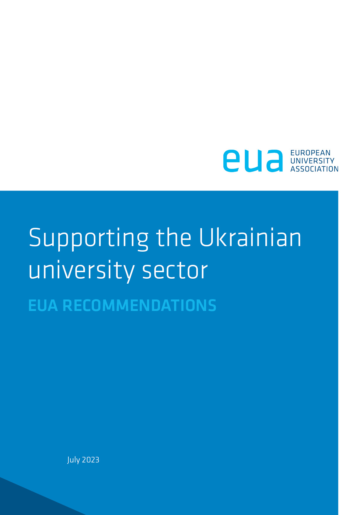 Supporting the Ukrainian university sector
