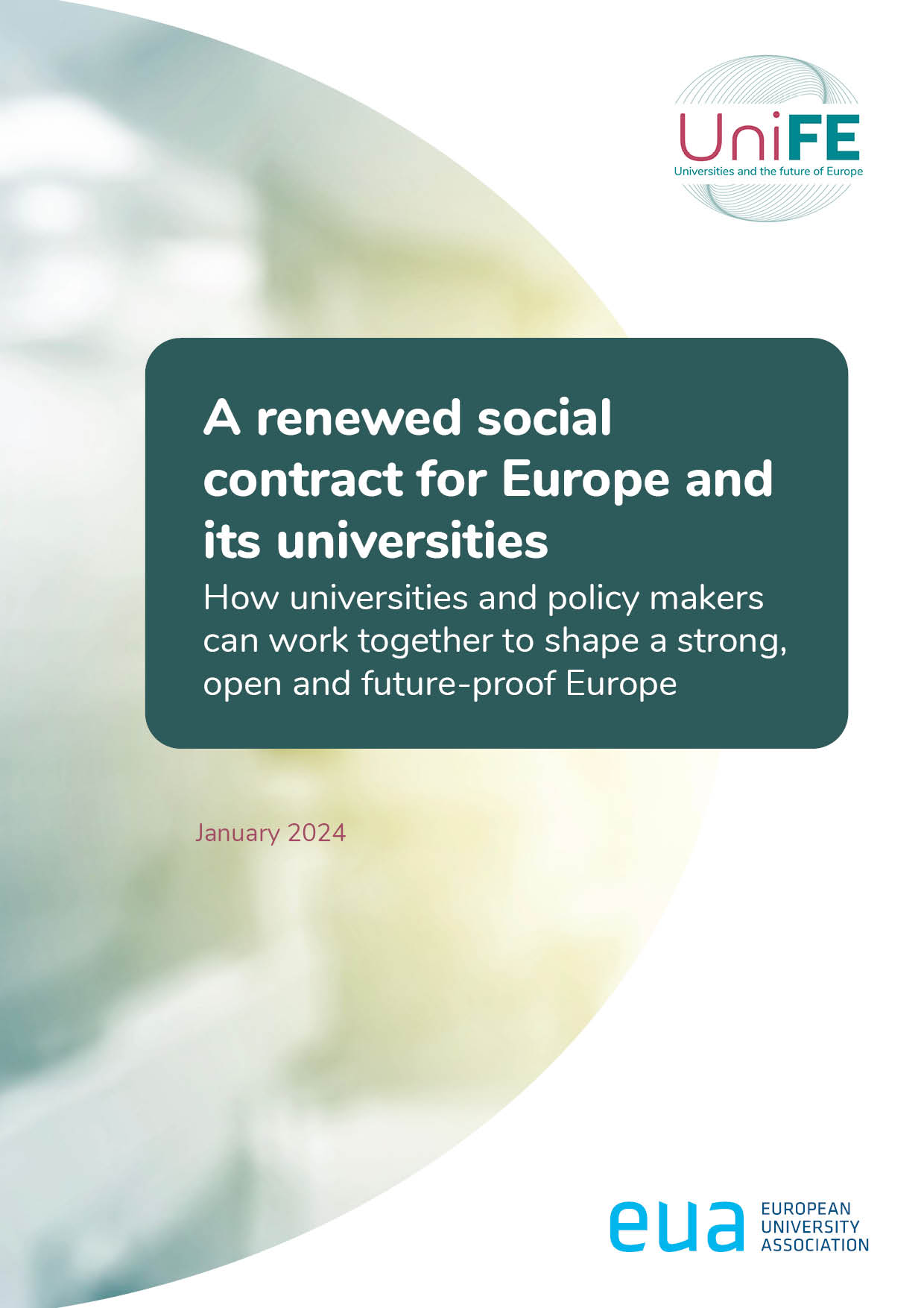 A renewed social contract for Europe and its universities