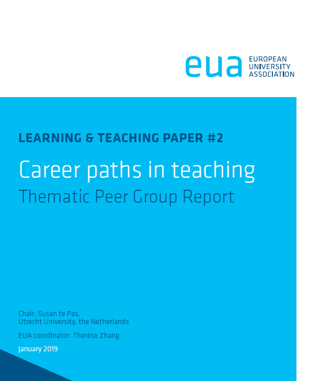 Career paths in teaching: Thematic Peer Group Report