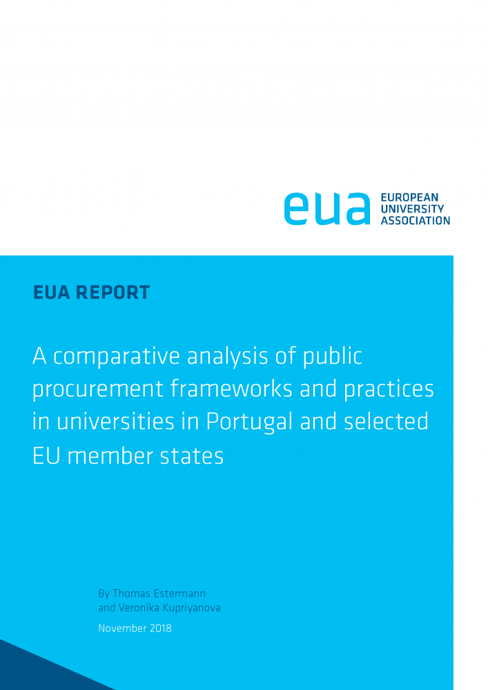 A comparative analysis of public procurement frameworks and practices in universities in Portugal and selected EU member states