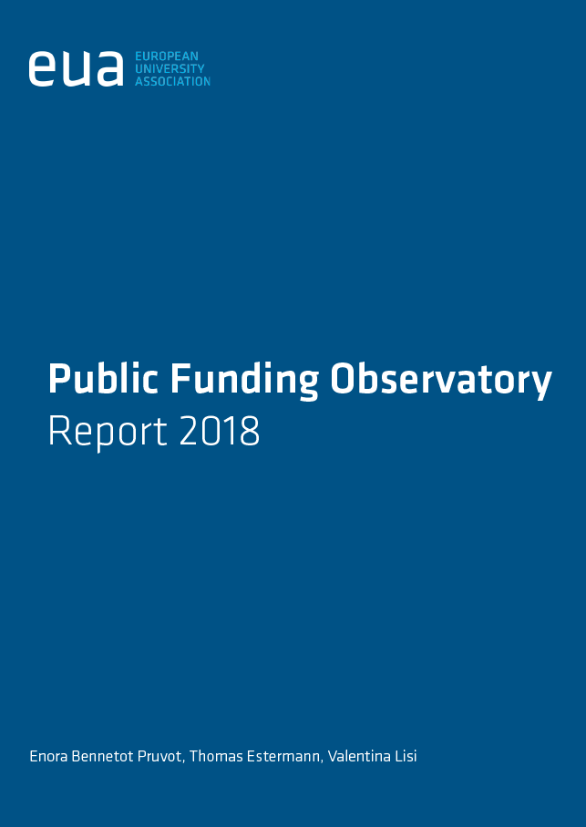 EUA Public Funding Observatory Report 2018