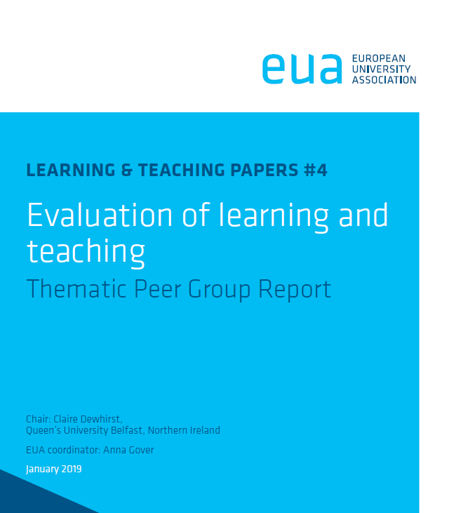 Evaluation of learning and teaching: Thematic Peer Group Report