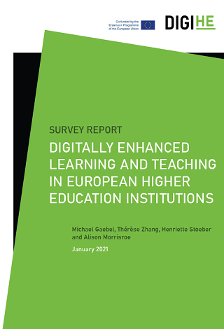 Digitally enhanced learning and teaching in European higher education institutions